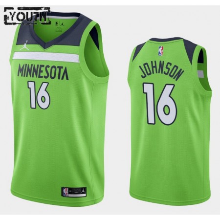 Kinder NBA Minnesota Timberwolves Trikot James Johnson 16 Jordan Brand 2020-2021 Statement Edition Swingman